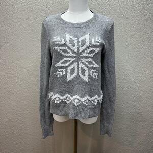 Hollister Womens Sweater Size Large Gray